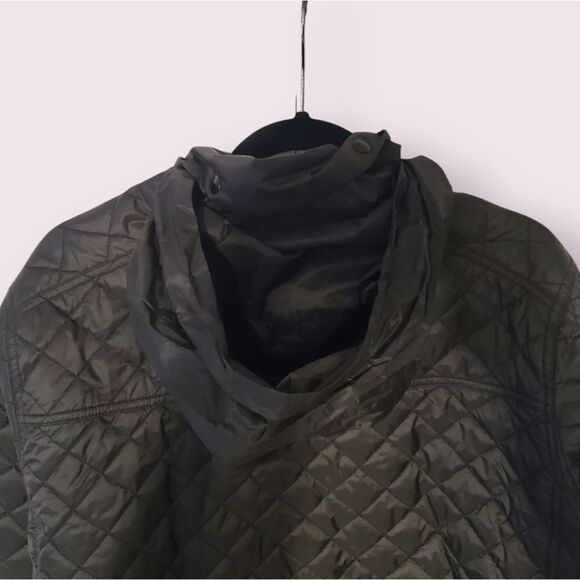 KÜHL Mens Kadence Quilted Jacket Size Large Black w/ Roll Away Hood | EUC - Picture 3 of 5